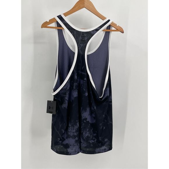 Under Armour Project Rock Tank Top Men Large Black Avy Mesh Do not go gentle New - Picture 3 of 10